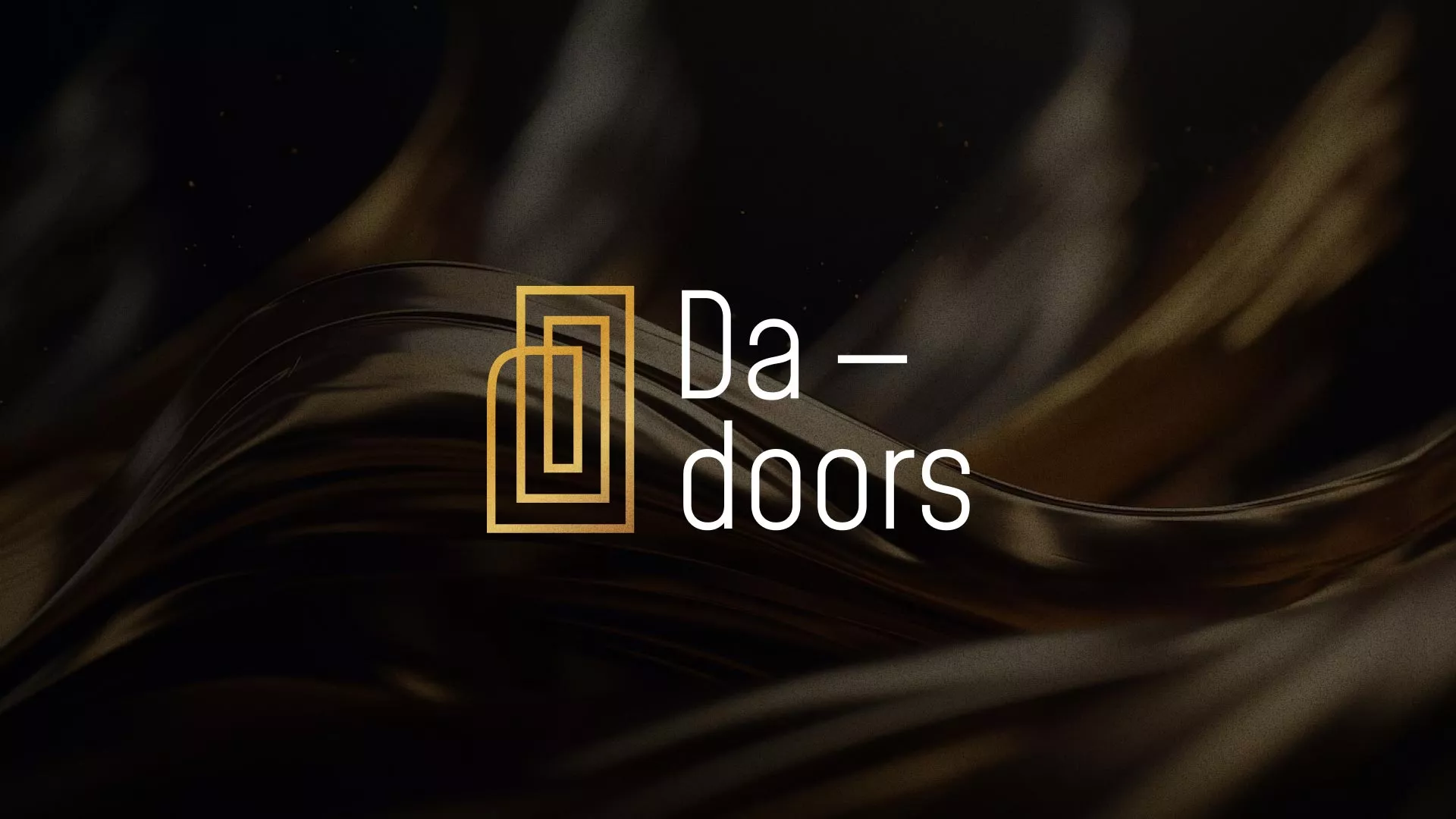 Разработка логотипа для компании «DA-DOORS» в Салехарде